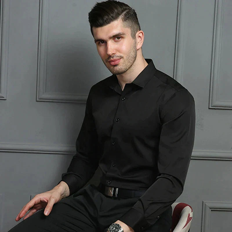 Cedric Men's Collared Shirt for Everyday Wear