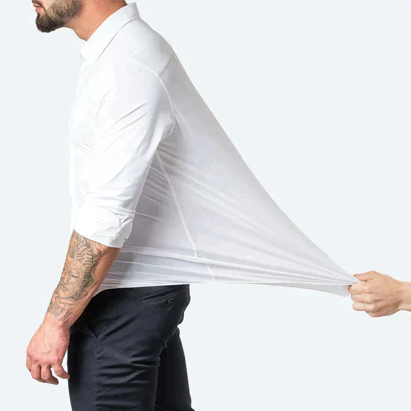 Cedric Men's Collared Shirt for Everyday Wear
