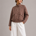 Women's Cropped Utility Jacket for Spring Autumn Days