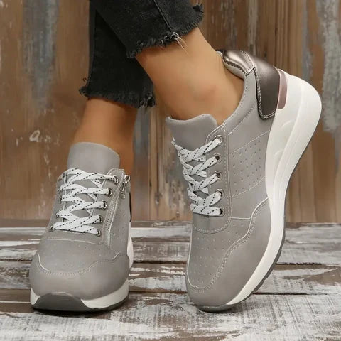 Elodie Women's Lace-Up Sneakers for Everyday Wear
