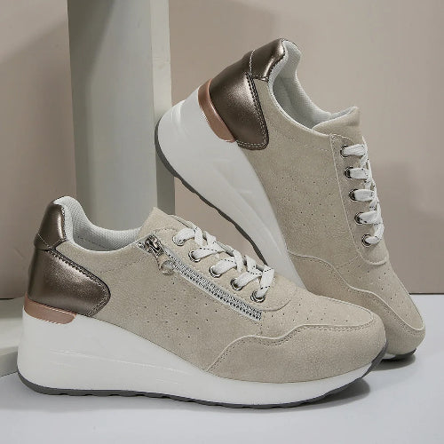 Elodie Women's Lace-Up Sneakers for Everyday Wear