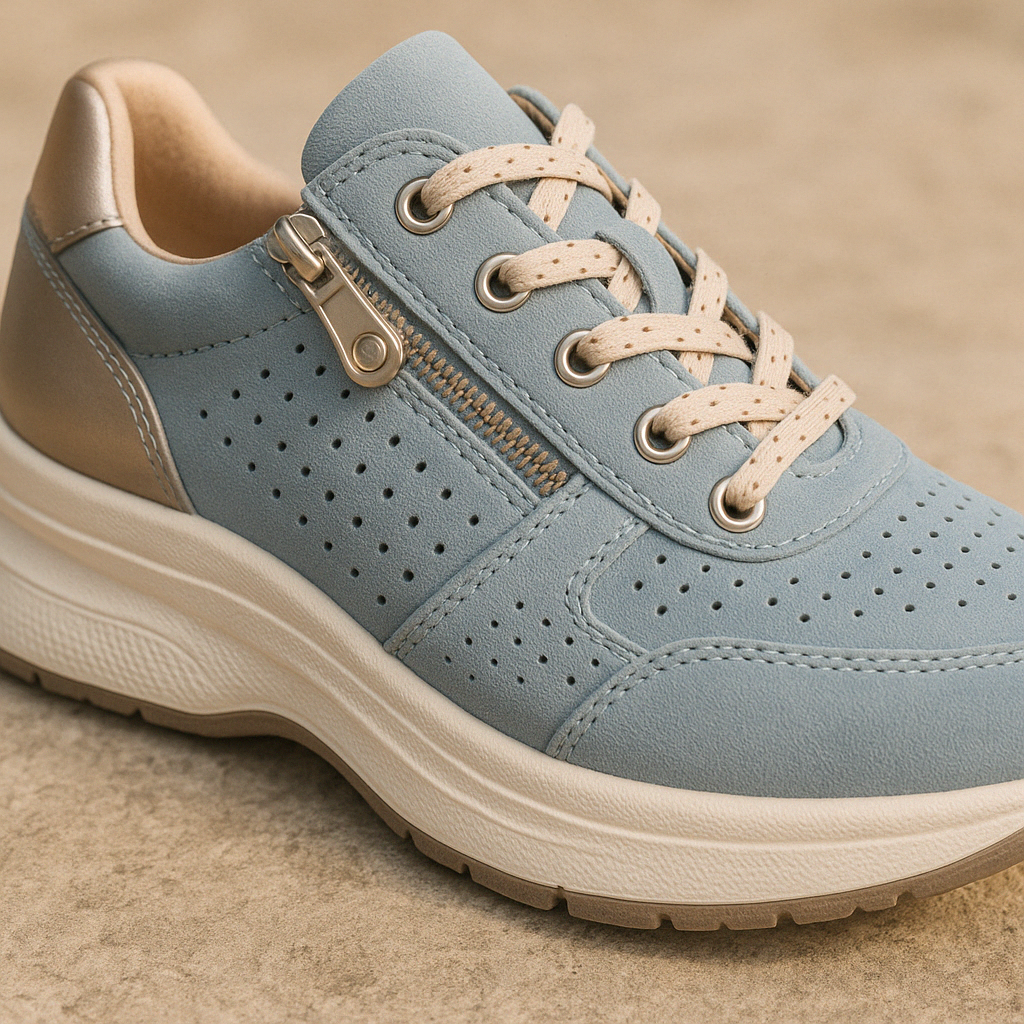 Elodie Women's Lace-Up Sneakers for Everyday Wear