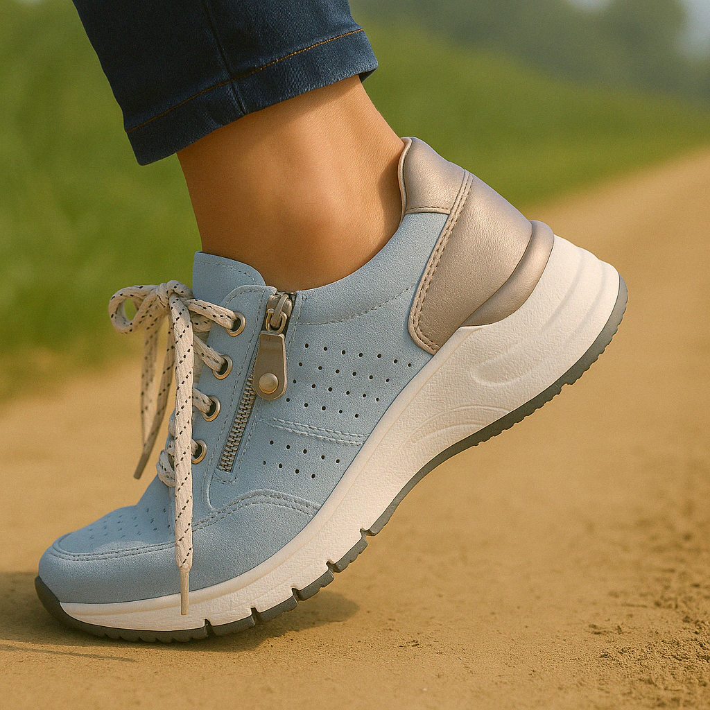 Elodie Women's Lace-Up Sneakers for Everyday Wear