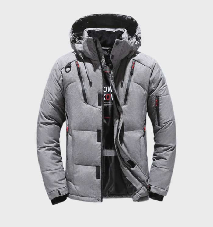 Hooded Winter Jacket for Cold Weather Days