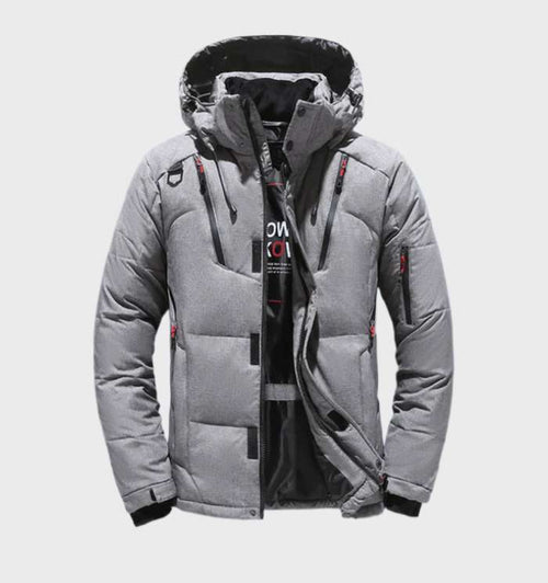 Hooded Winter Jacket for Cold Weather Days