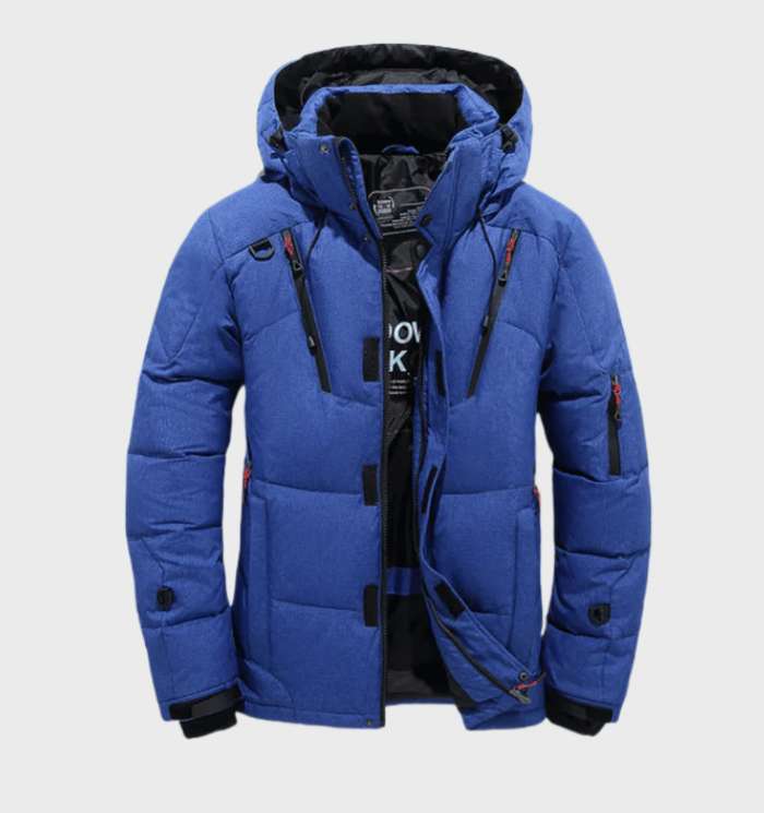 Hooded Winter Jacket for Cold Weather Days