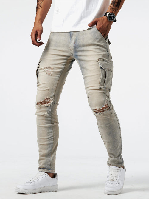 Kael Men's Cargo Jeans for Relaxed Everyday Wear