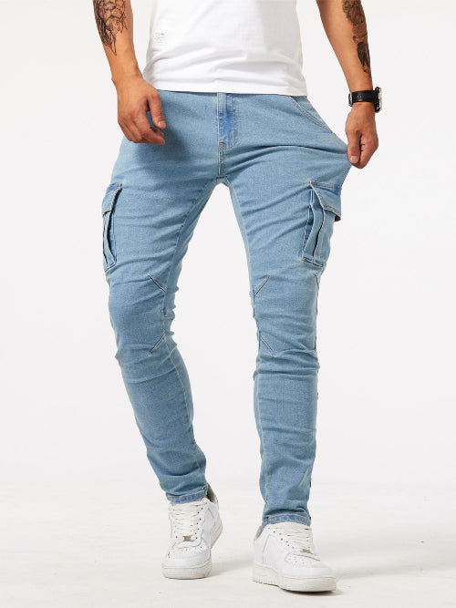 Kael Men's Cargo Jeans for Relaxed Everyday Wear