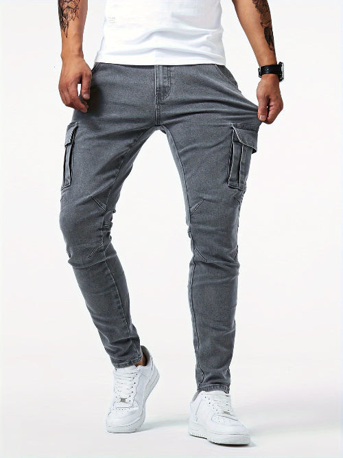 Kael Men's Cargo Jeans for Relaxed Everyday Wear