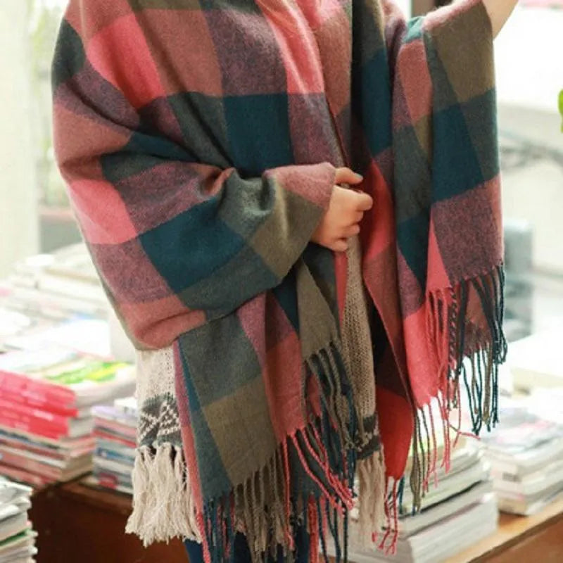 Maribel Women's Wrap Scarf for Autumn Layering