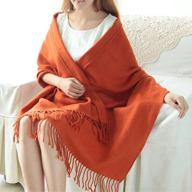 Maribel Women's Wrap Scarf for Autumn Layering