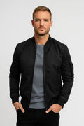 Men's Bomber Jacket for Autumn Everyday Outdoor Wear
