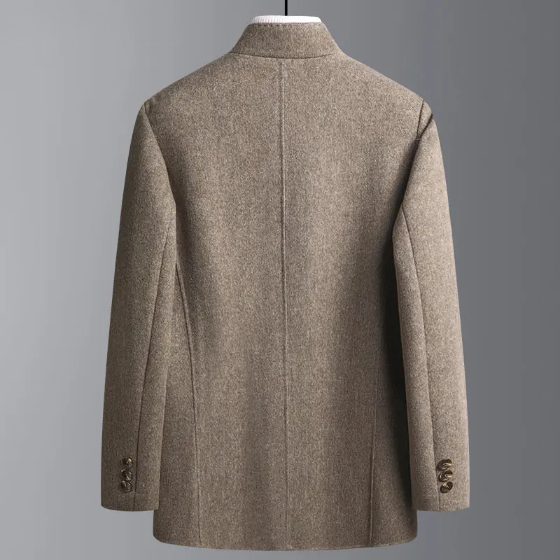 Men's Button Front Jacket for Cooler Days