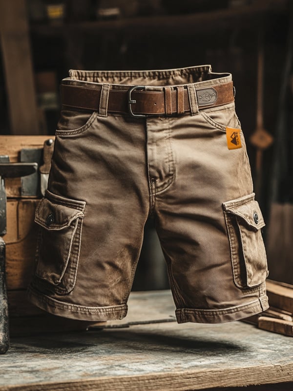 Men's Cargo Bermuda Shorts for Active Days