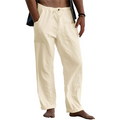 Men's Casual Chino Trousers With Practical Utility Pockets