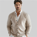 Men's Classic Button Cardigan for Autumn Winter Wear