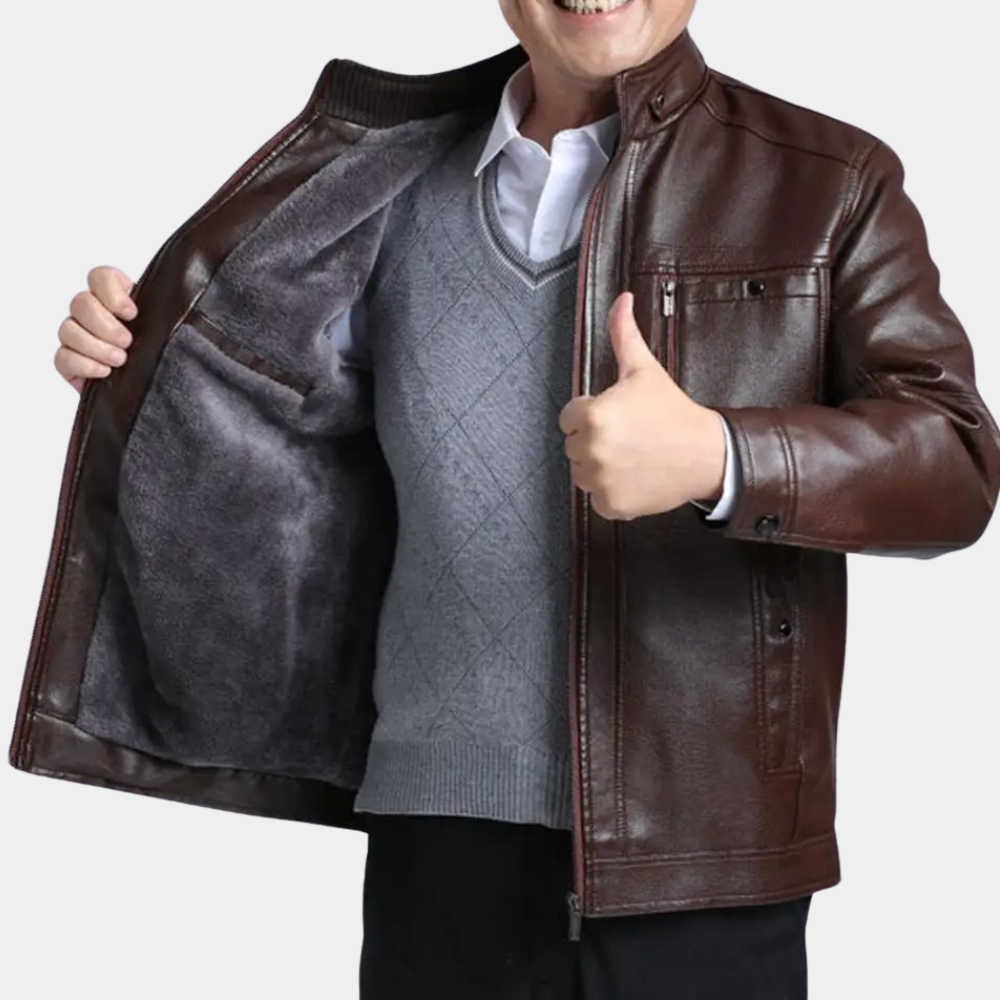 Men's Classic Zip Jacket for Autumn Winter Everyday