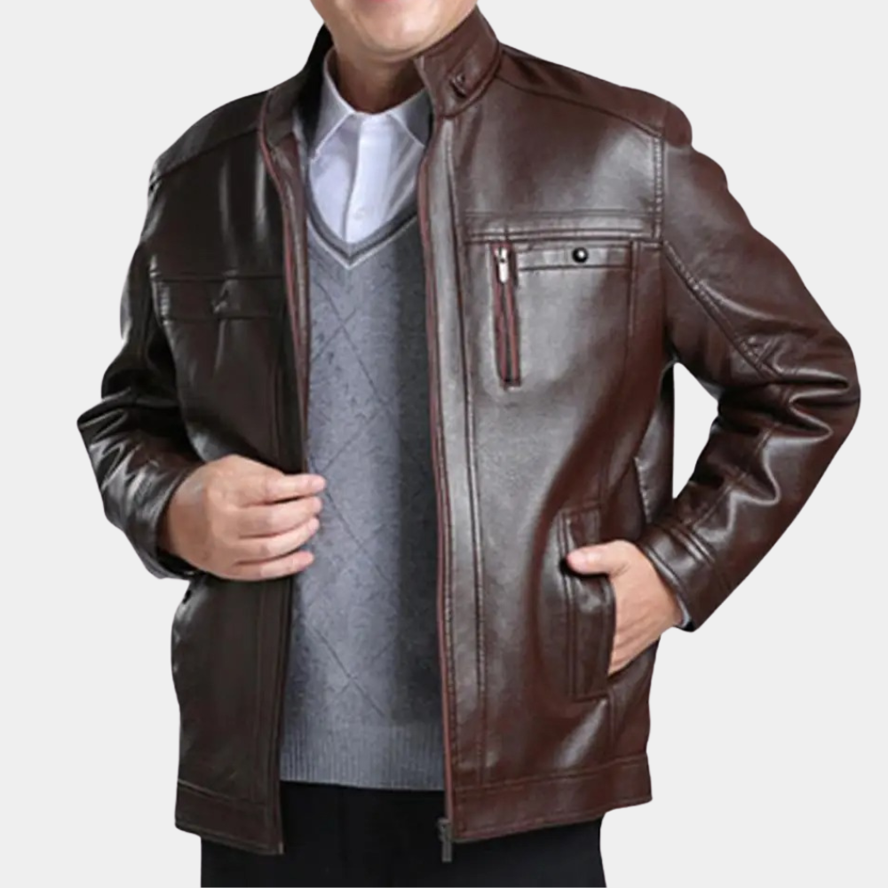 Men's Classic Zip Jacket for Autumn Winter Everyday