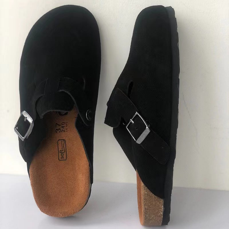 Men's Clogs with Adjustable Buckle for Everyday Use