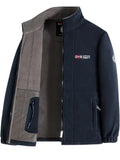 Men's Fleece Jacket for Outdoor Autumn Winter Layering