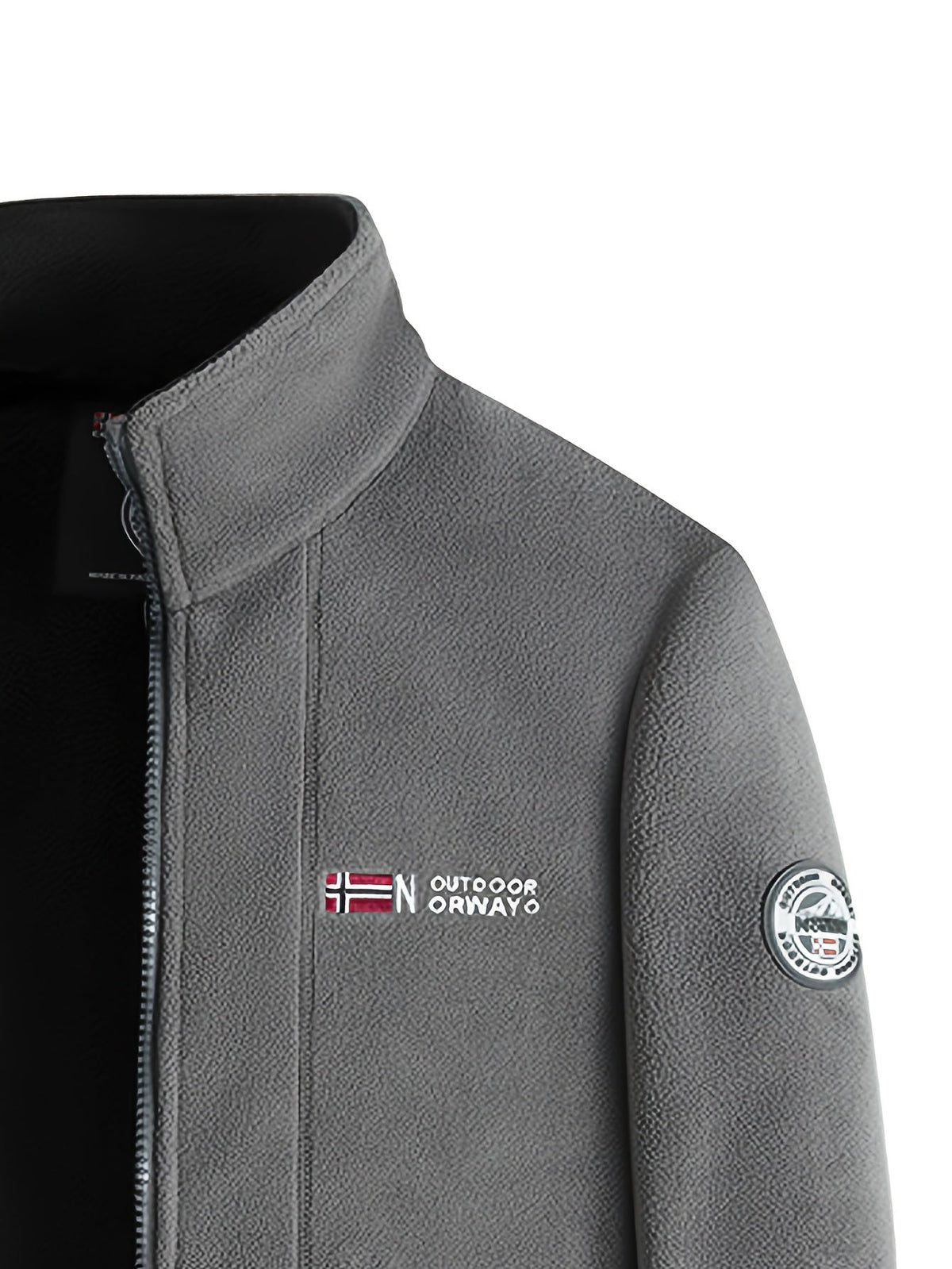 Men's Fleece Jacket for Outdoor Autumn Winter Layering