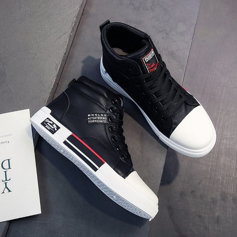 Men's High Top Sneakers for Spring Autumn Wear
