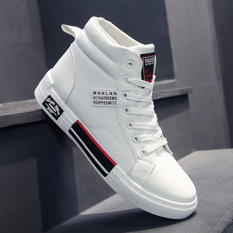 Men's High Top Sneakers for Spring Autumn Wear