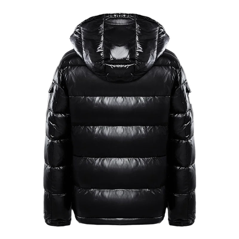 Men's Hooded Jacket for Autumn Winter Outdoor Wear