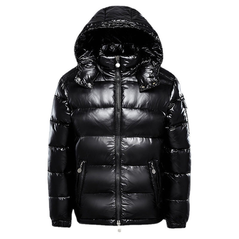 Men's Hooded Jacket for Autumn Winter Outdoor Wear