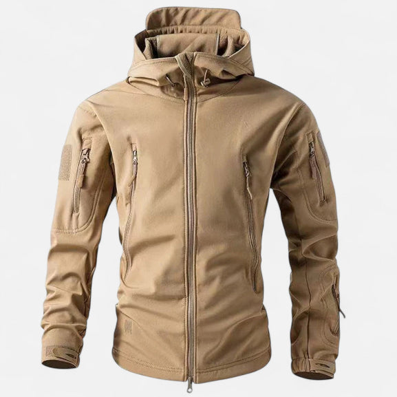 Men's Hooded Jacket for Autumn Winter Wear