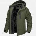 Men's Hooded Outdoor Jacket for Winter Wear