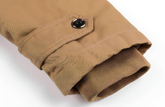 Men's Hooded Utility Jacket for Autumn Winter Wear