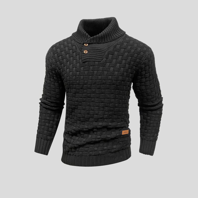 Men's Knit Sweater for Autumn Winter Seasonal Layering