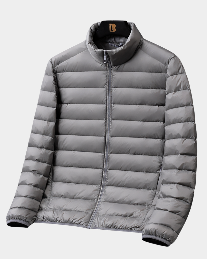 Men's Lightweight Quilted Jacket for Autumn Winter Outdoor