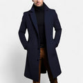 Men's Long Coat for Autumn and Winter Days