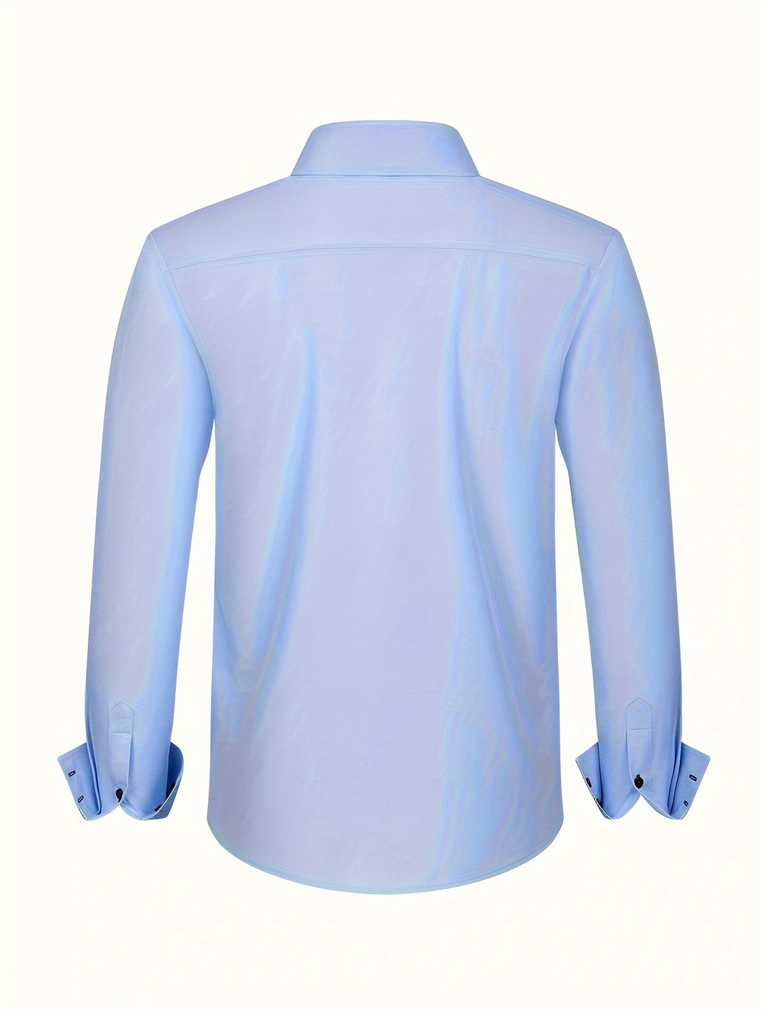 Men's Long Sleeve Button Down Shirt Smart Casual