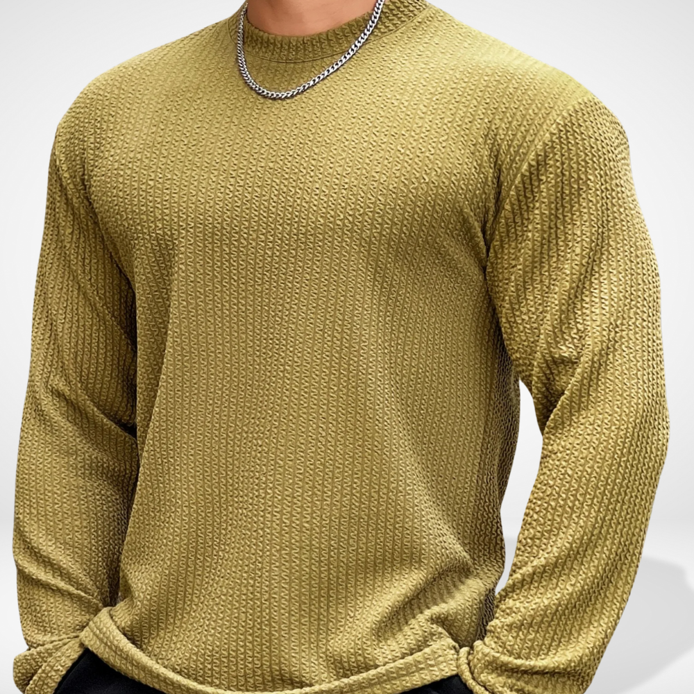 Men's Long Sleeve Sweater for Autumn Everyday Wear
