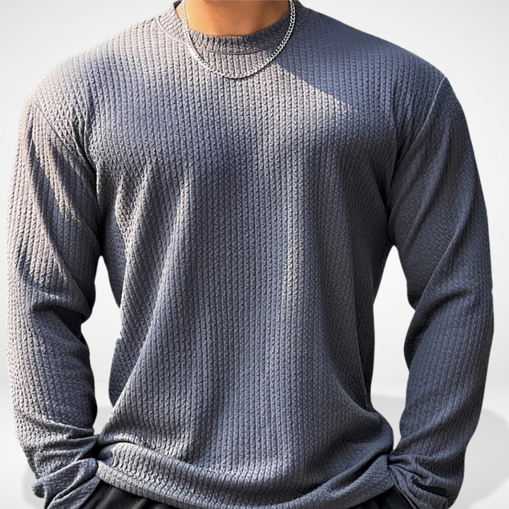 Men's Long Sleeve Sweater for Autumn Everyday Wear