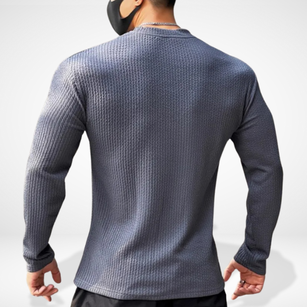 Men's Long Sleeve Sweater for Autumn Everyday Wear