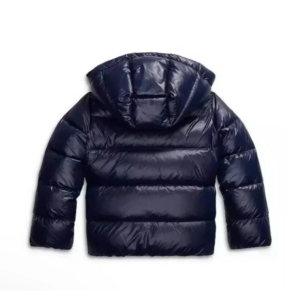 Men's Padded Jacket with Hood for Cold Days