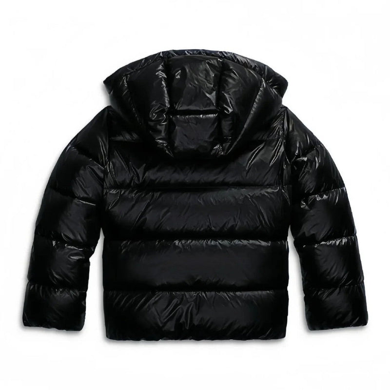 Men's Padded Jacket with Hood for Cold Days