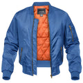 Men's Quilted Bomber Jacket for Autumn Winter Wear