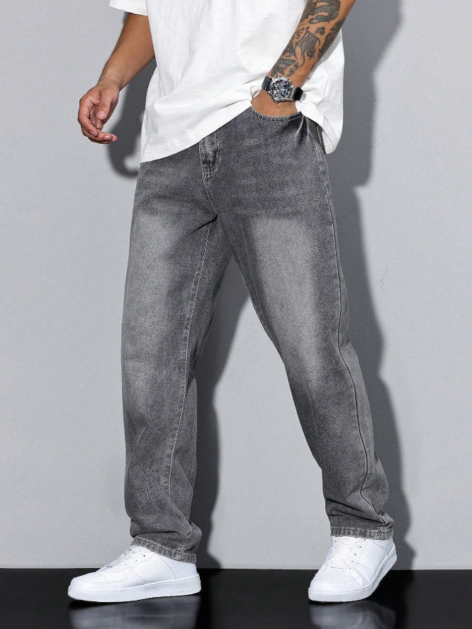 Men's Relaxed Fit Jeans for Everyday Autumn Wear