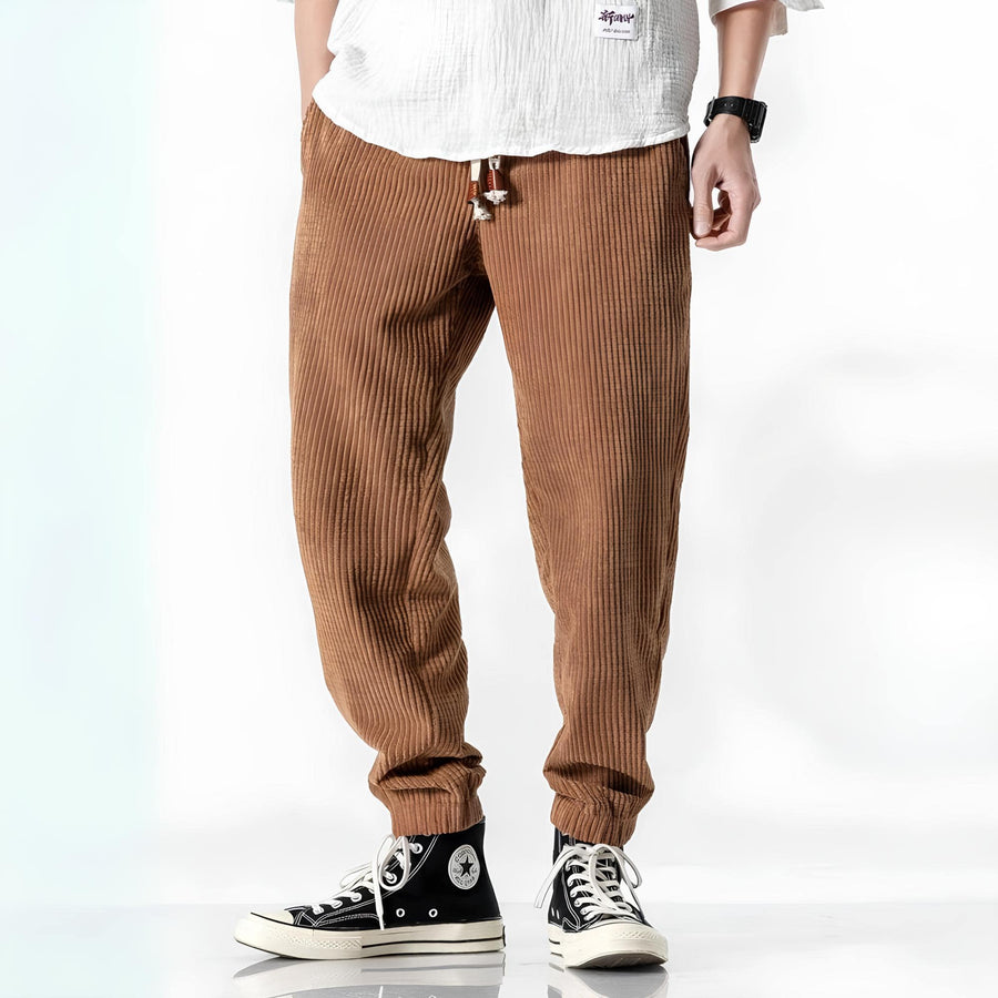 Men's Relaxed Fit Trousers for Everyday Casual Wear