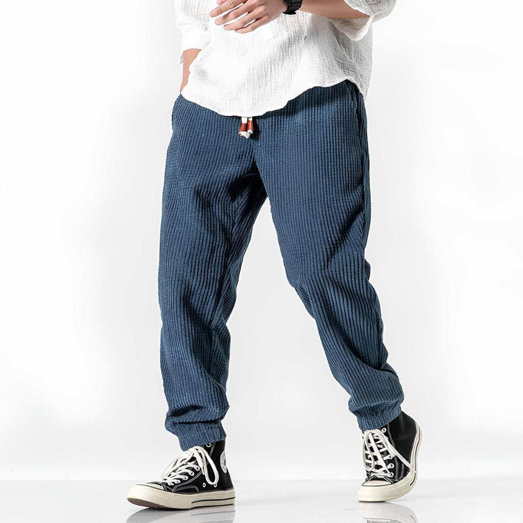 Men's Relaxed Fit Trousers for Everyday Casual Wear