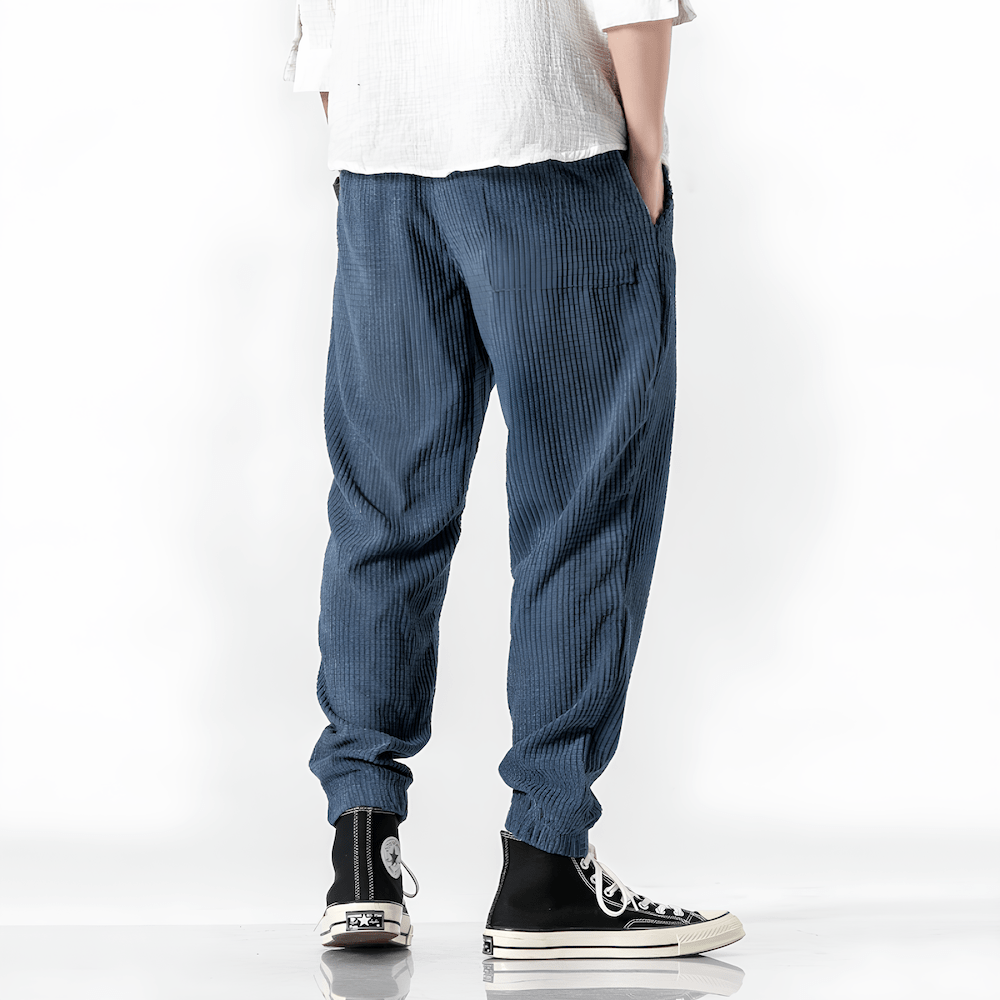Men's Relaxed Fit Trousers for Everyday Casual Wear