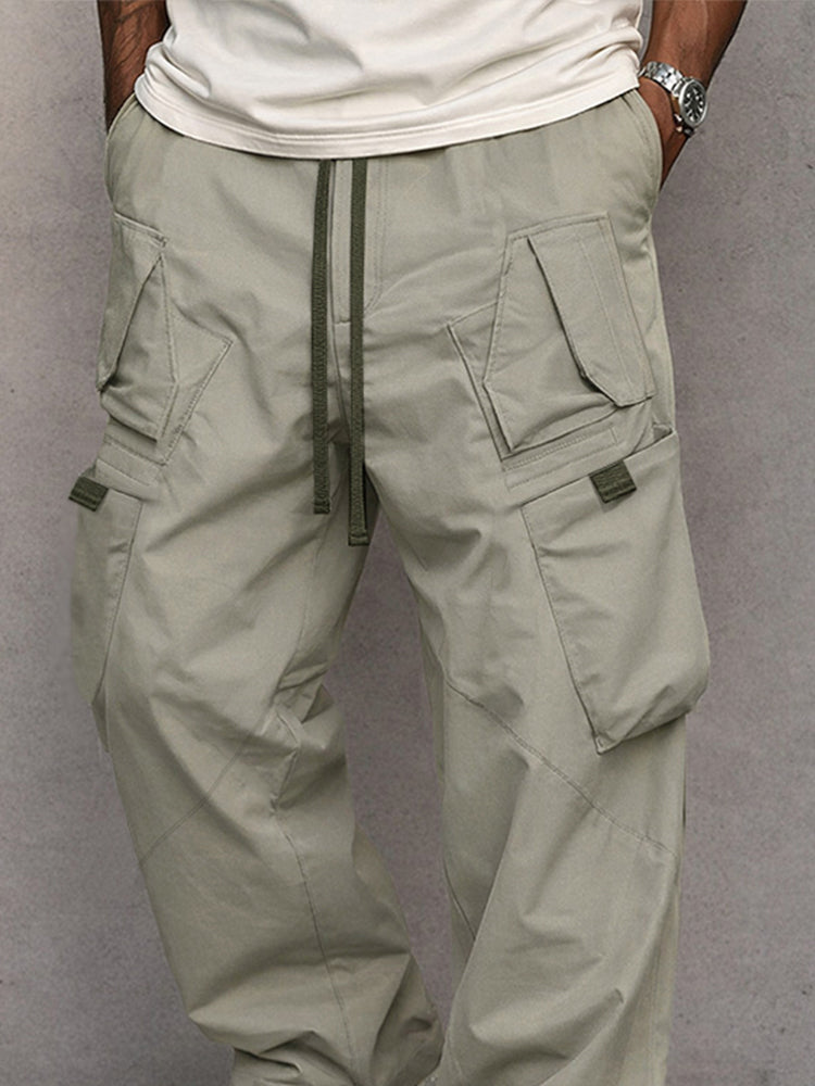 Men's Relaxed Utility Trousers for Daily Wear