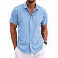 Men's Shirt for Relaxed Warm Season Occasions