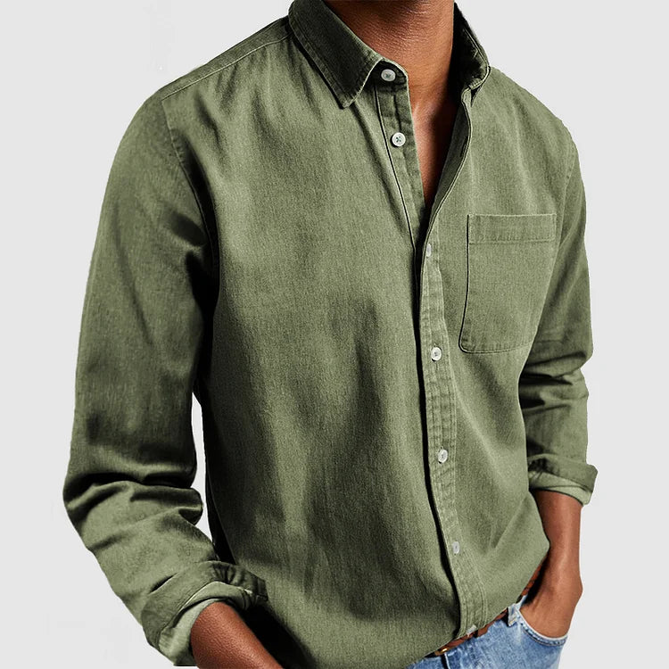 Men's Shirt for Spring Autumn Everyday Occasions