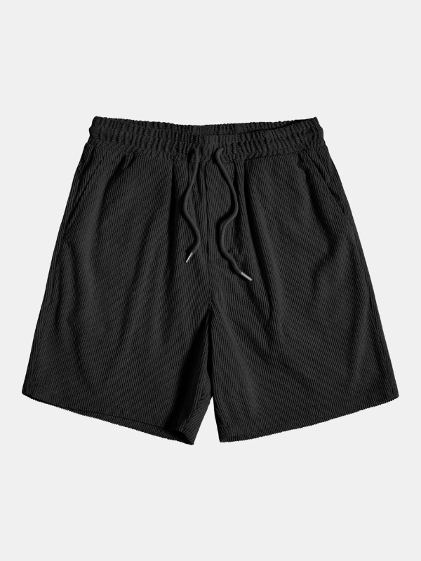Men's Short Sleeve Shirt and Shorts Set